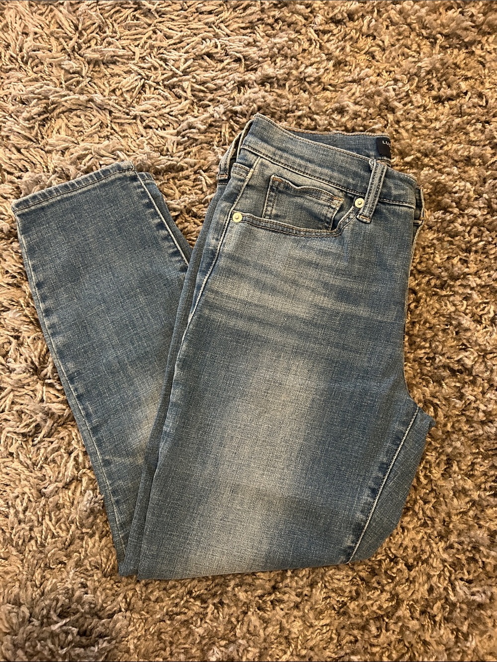 Lucky Brand Women's Mid Rise Crop Ava Jeans Size 6/28